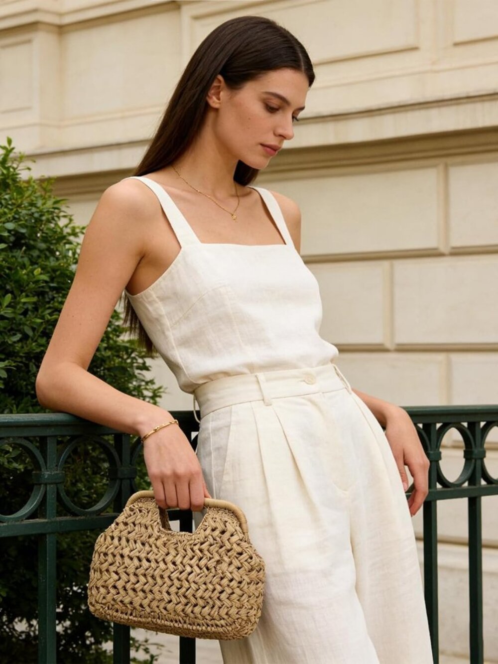 Summer Straw Clutch Purses for Women Woven Dumpling Bag Beach Handbags - Picture 2 of 7
